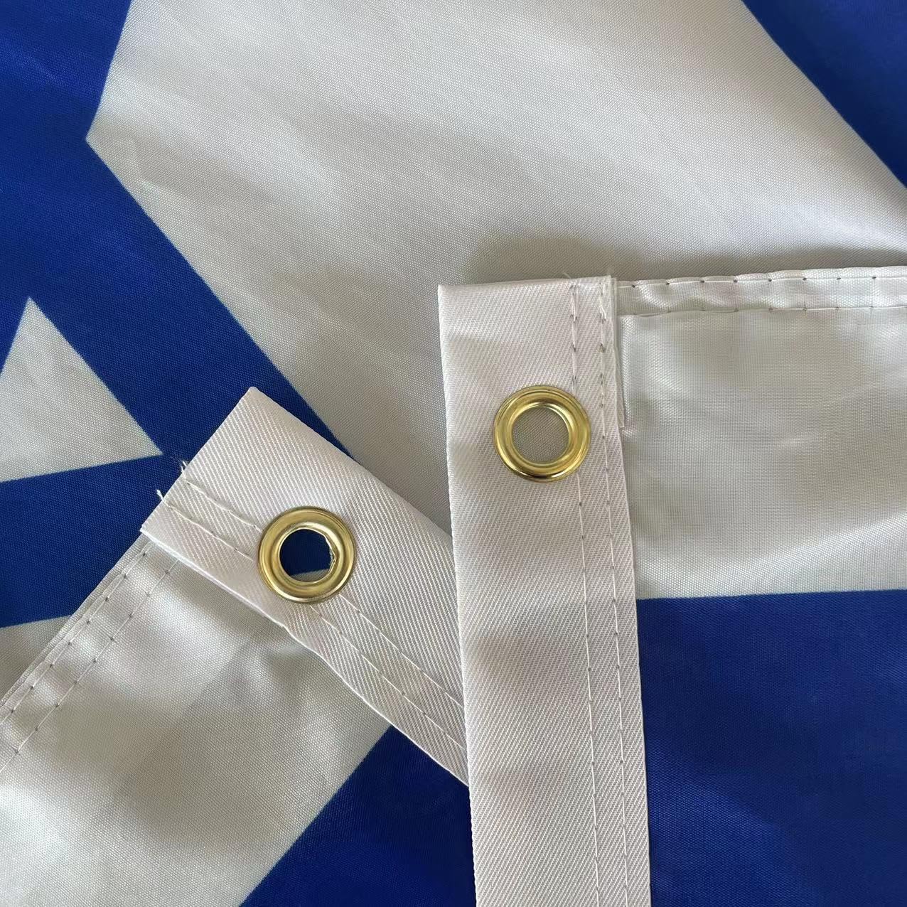 Israel Flags 3x5 Outdoor Made in USA- Double Sided Heavy Duty Israeli National Flag Banner with 2 Grommets